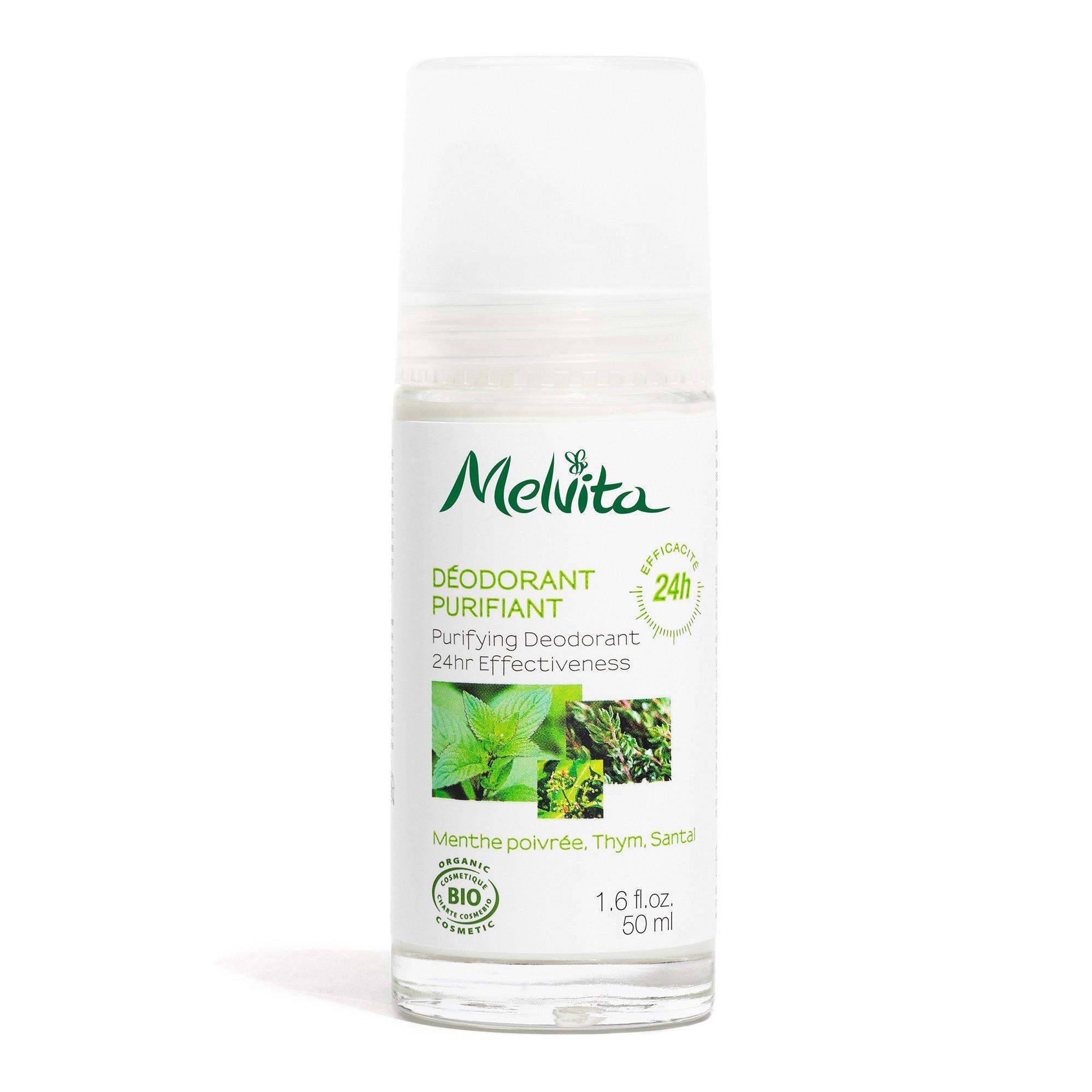 Image of Melvita Purifying Roll-on deodorant - 50ml
