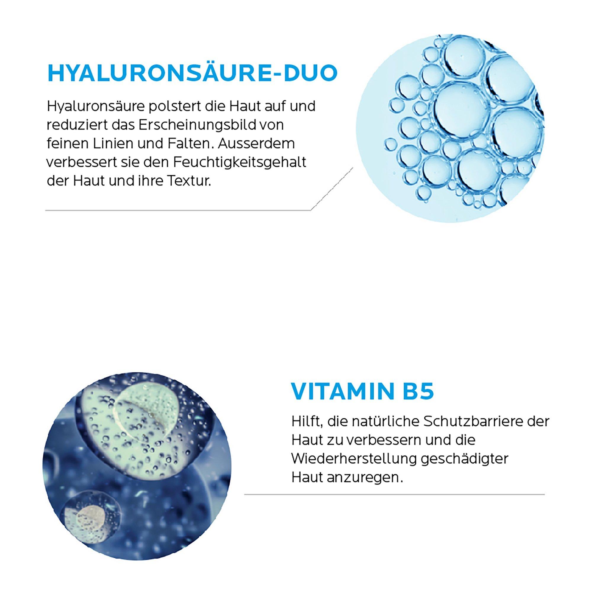 LA ROCHE POSAY HyaluB5 Serum Fl Hyalu B5 Serum-Konzentrat Intensiv Regenerierend & Aufpolsternd, Anti-Falten, Mit Hyaluronsäure & Vitamin B5 