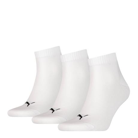 PUMA Quarter Plain 3P Chaussettes Cheville  