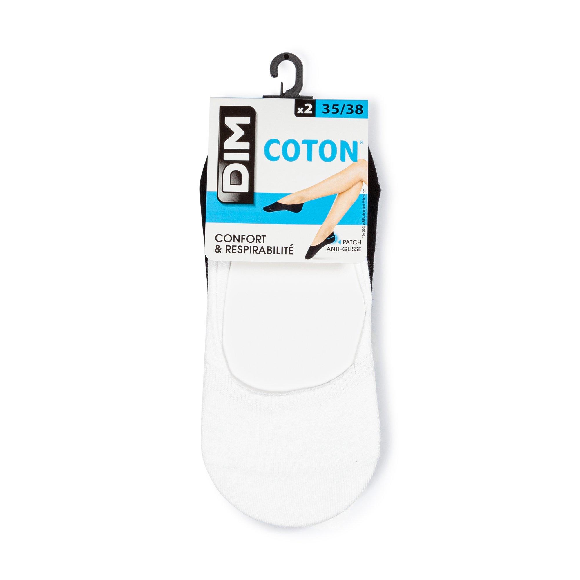 DIM Duopack Protège-Pieds Coton  
