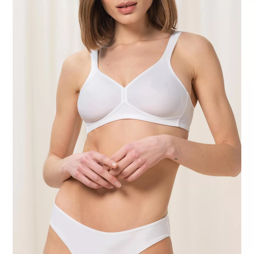Triumph - Bügelloser BH, unwattiert, für Damen, Weiss, Größe 95A
