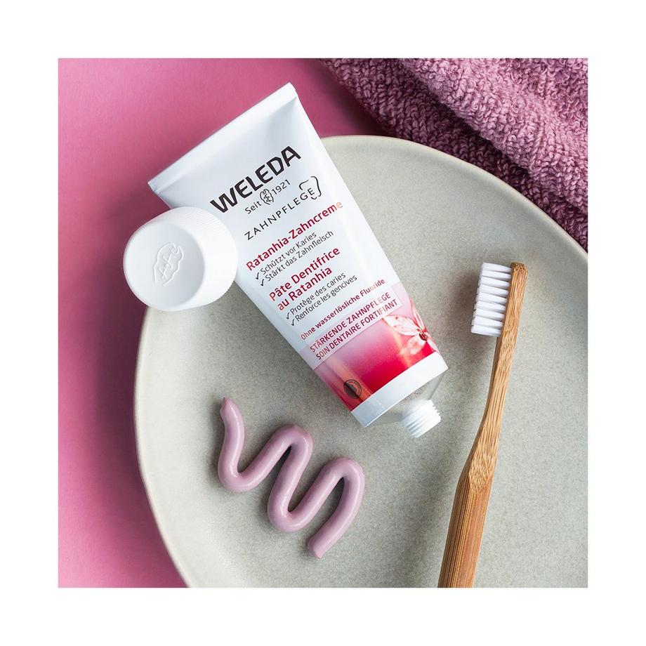 WELEDA Ratanhia Zahngel Ratanhia-Zahncreme 