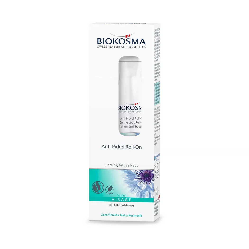 Biokosma - Roll-on 15ml, PURE VISAGE Anti-Pickel, 15 ml