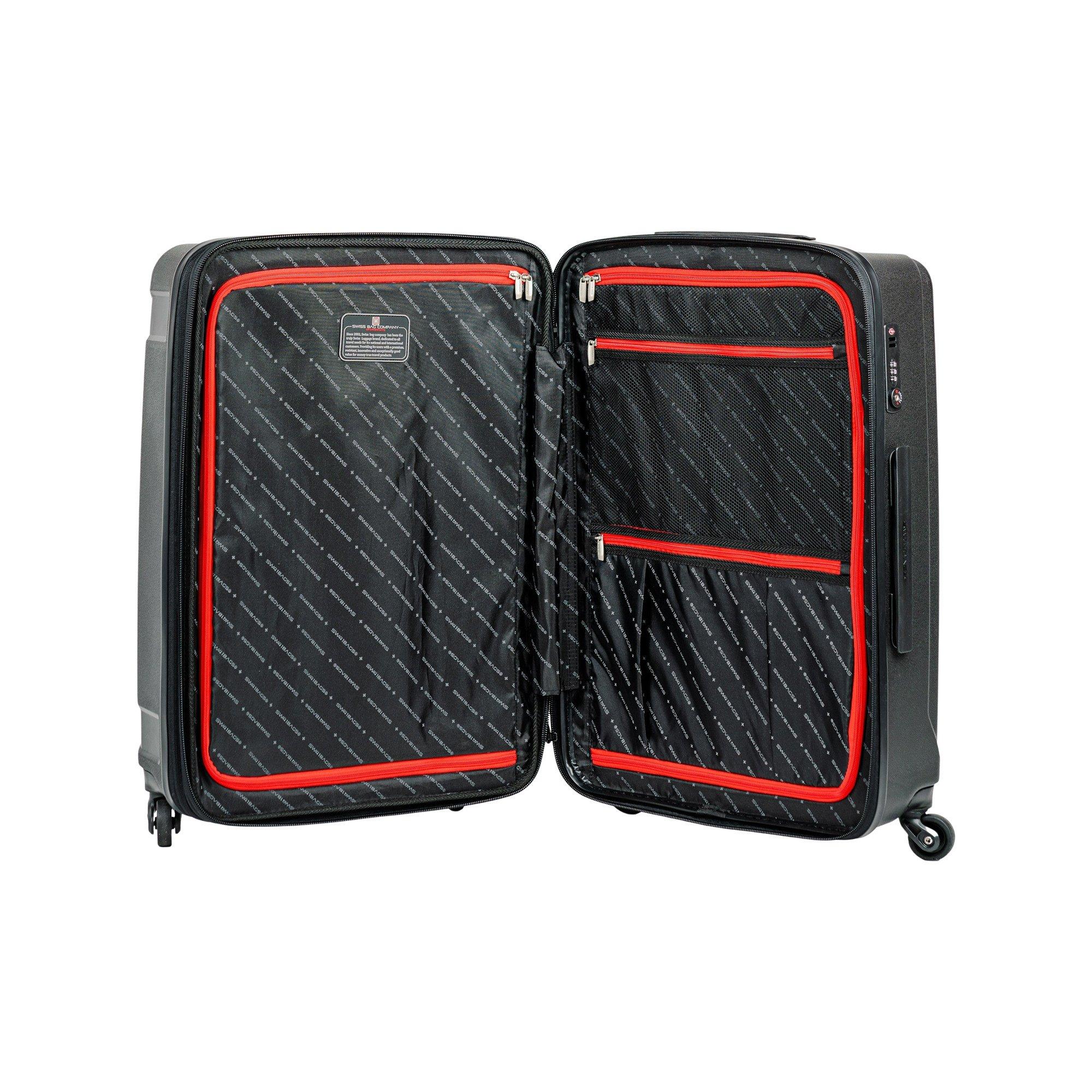 SWISS BAG COMPANY 65.0cm, Valise rigide Spinner Tourist 