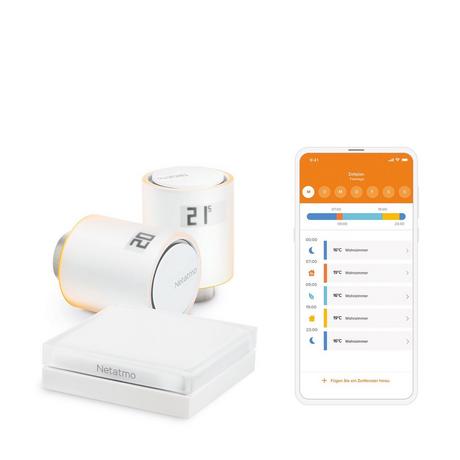 NETATMO  Starter Pack termostati per radiatori smart 