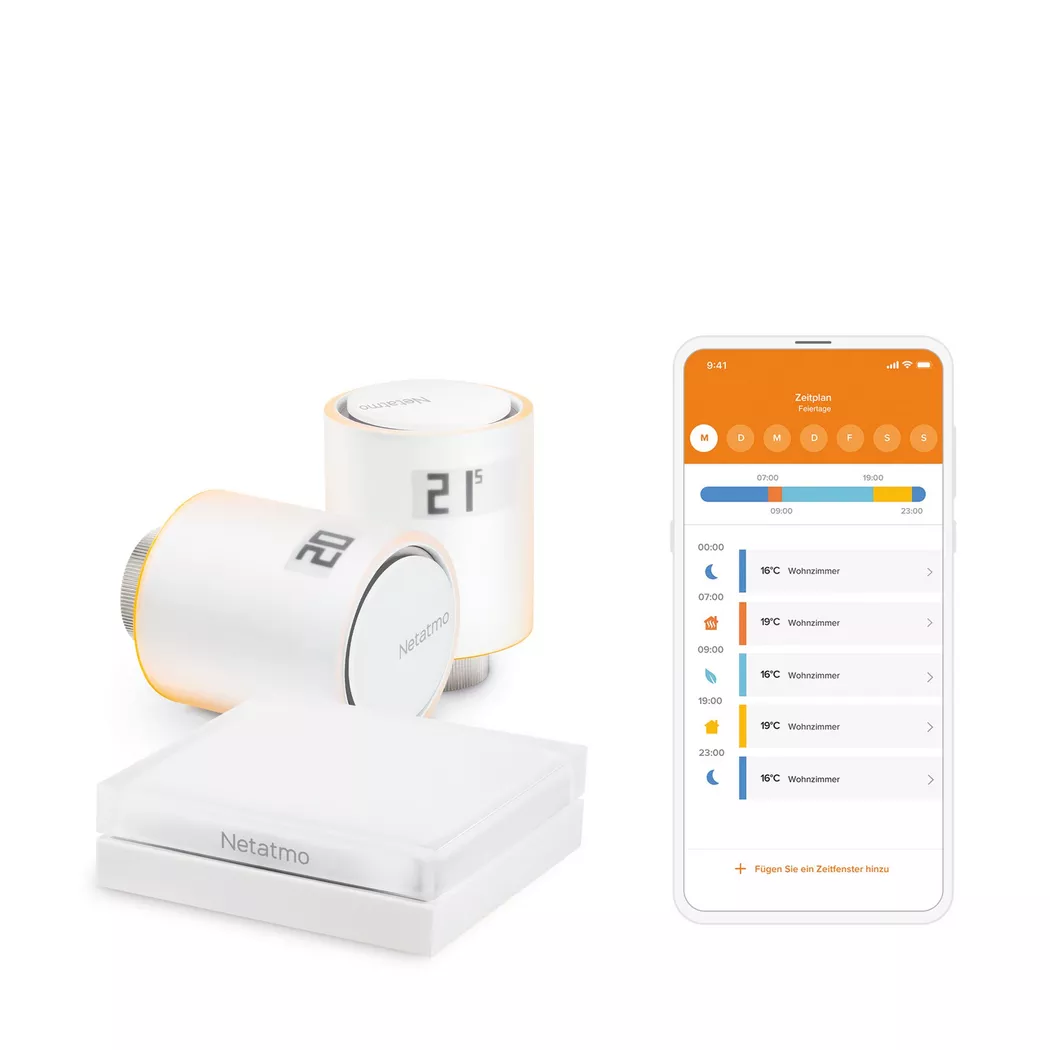 Netatmo - Smarte Heizkörperthermostate Starterpaket