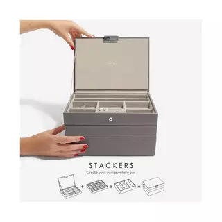 Stackers Boîte à bijoux, 25 compartiments Classic Taupe