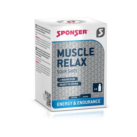 SPONSER Muscle Relax Shot  
 Energy Getränk 