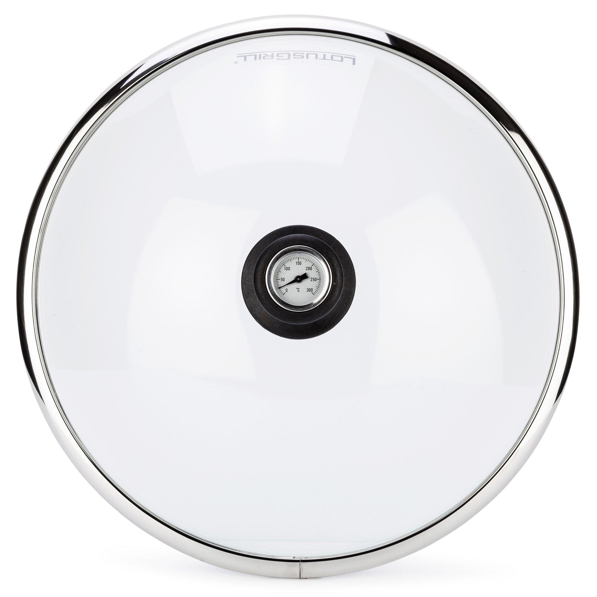 LotusGrill Hotte en verre pour gril  