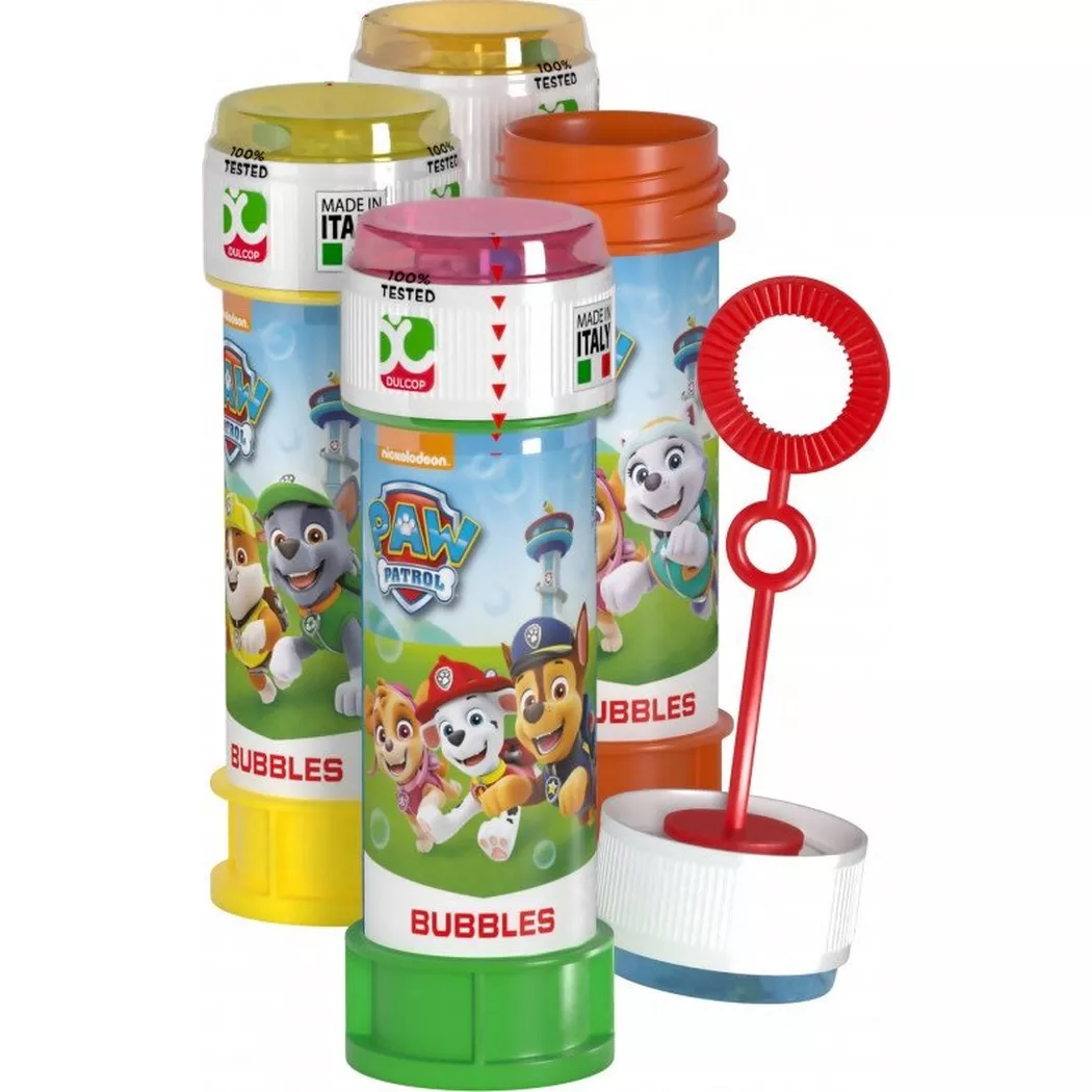 Dulcop - Seifenblasen Paw Patrol, Zufallsauswahl, 60  ml, Multicolor