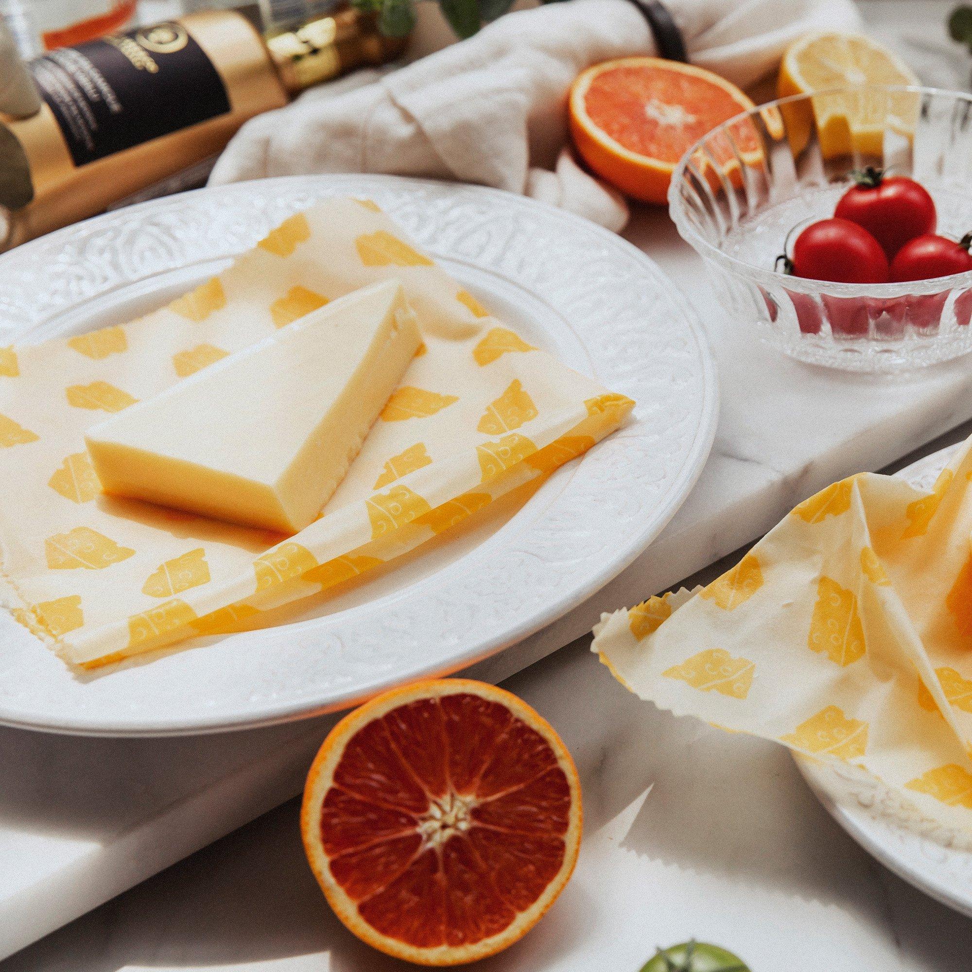  Bienenwachstuch Käse 