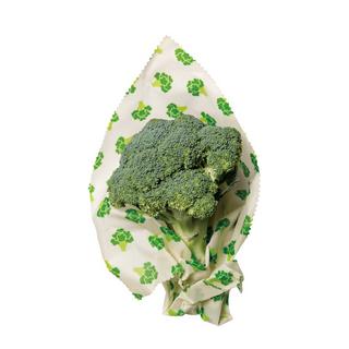  Tissu de cire d'abeille Brocoli 