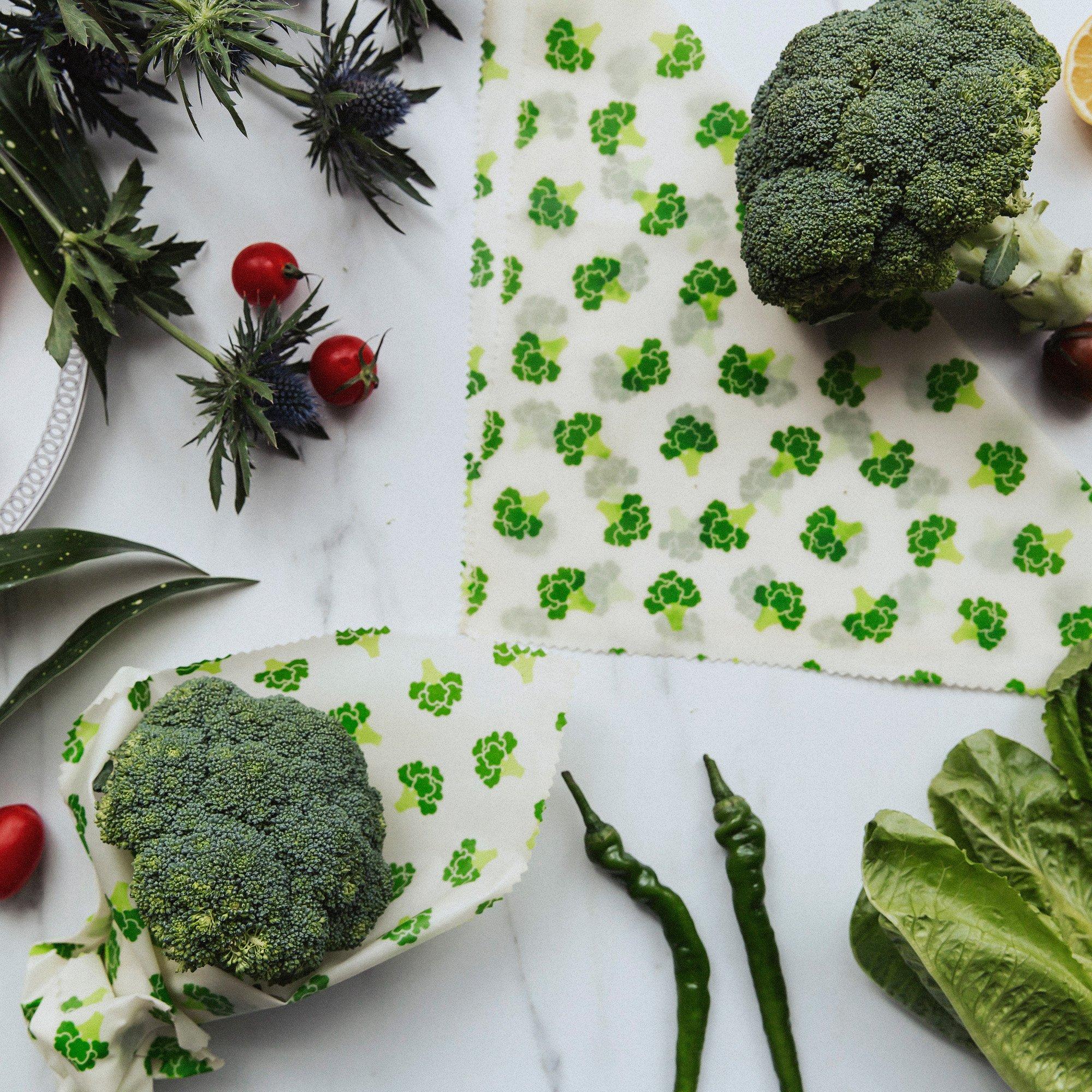  Panno di cera d'api Broccolo 