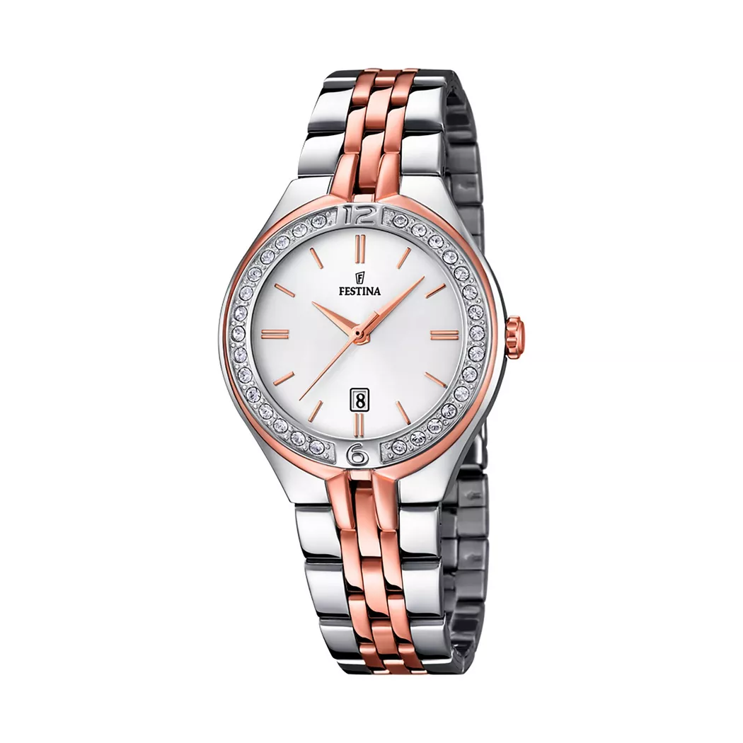 Festina - Analoguhr, Mademoiselle, 33mm, Zweifarbig