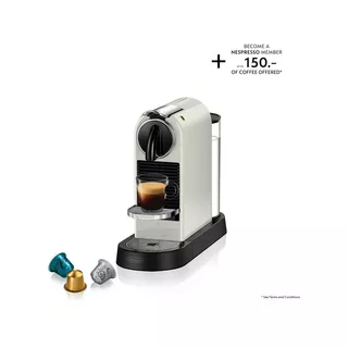 DeLonghi Nespressomaschine Citiz EN167 Weiss