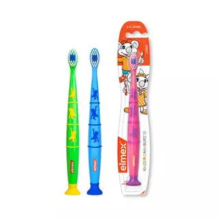 Brosse à dents souple pour enfants 6-12 ans Elmex