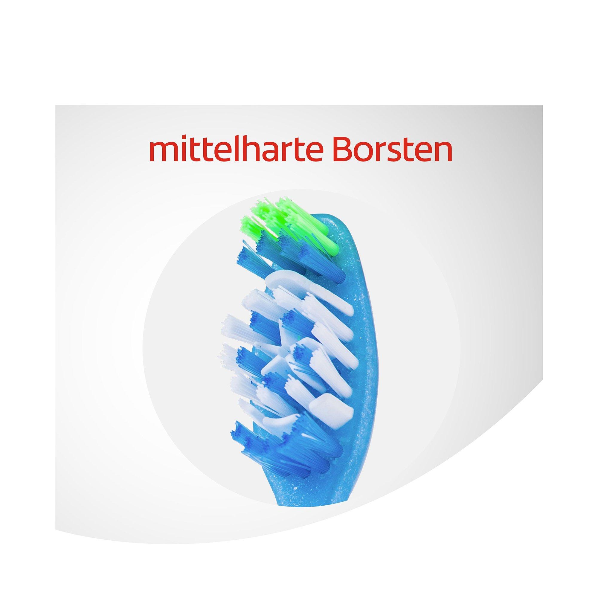 Colgate MAX WHITE MEDIUM Max White Mittel Zahnbürste, Für Natürlich Weisse Zähne 