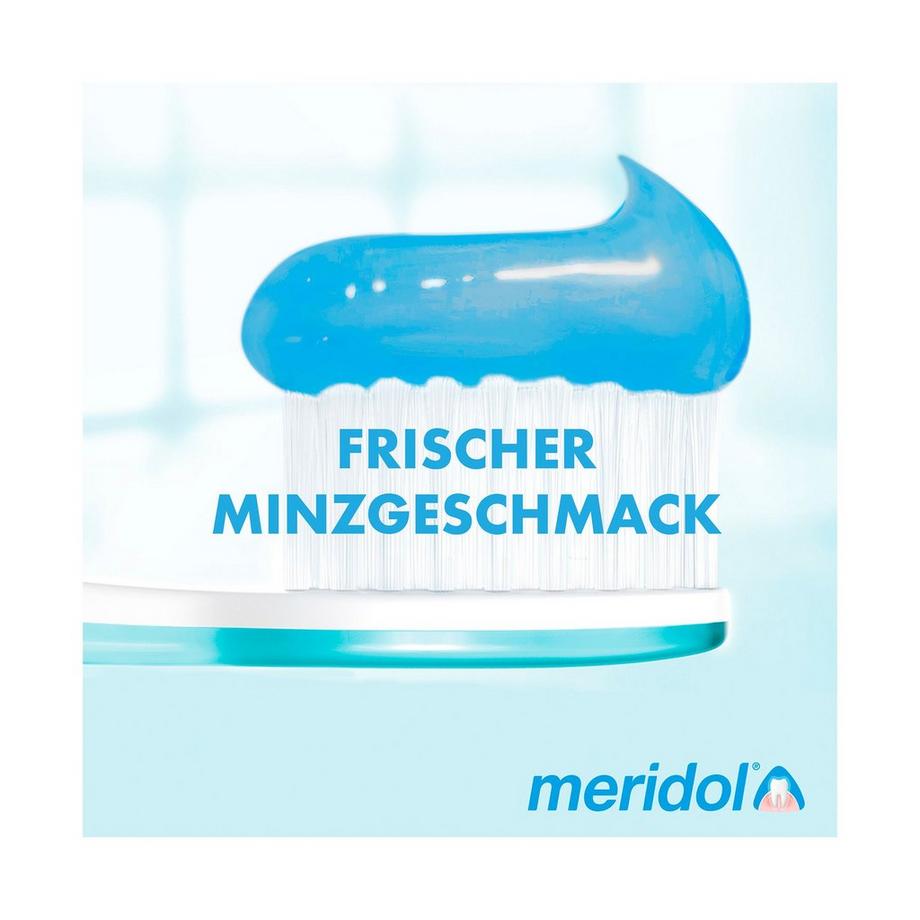 meridol Zahnfleischschutz Protezione Gengive Dentifricio, Combatte La Causa Del Sanguinamento Delle Gengive, Duo 