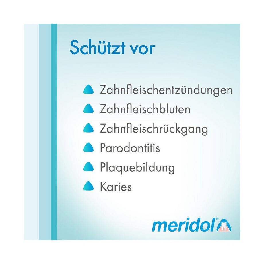 meridol Zahnfleischschutz Protezione Gengive Dentifricio, Combatte La Causa Del Sanguinamento Delle Gengive 