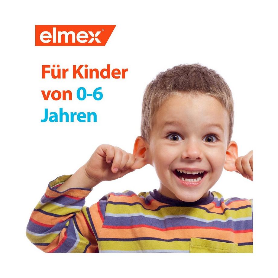 elmex  Kinder 0-6 Jahre Kinder-Zahnpasta, Dreifach-Schutzmechanismus Für Die Milchzähne 
