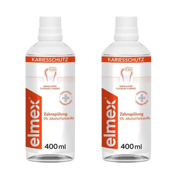 Protezione Carie Collutorio, Remineralizza E Protegge Dalla Carie, 2x 400 Ml Duo