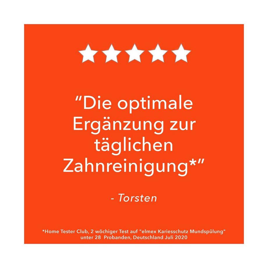 elmex KARIES Kariesschutz Mundspülung, Remineralisierung Der Zähne & Schutz Vor Karies, Duo 