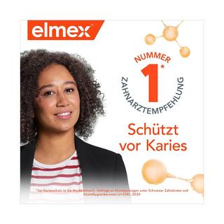 elmex KARIES Protection Caries Bain De Bouche, Reminéralise Et Protège Contre Les Caries, Duo 