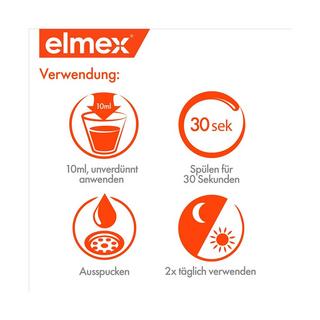 elmex KARIES Protezione Carie Collutorio, Remineralizza E Protegge Dalla Carie, 2x 400 Ml Duo 