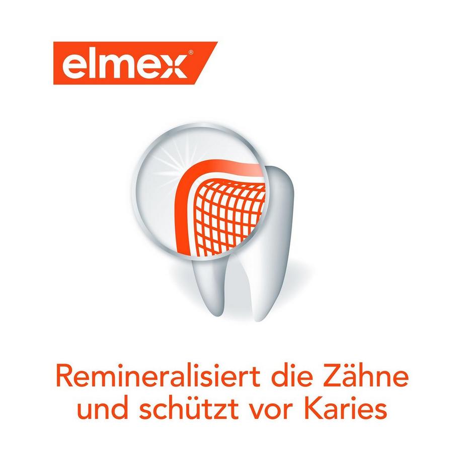 elmex KARIES Kariesschutz Zahnspülung, Remineralisierung Der Zähne & Schutz Vor Karies 