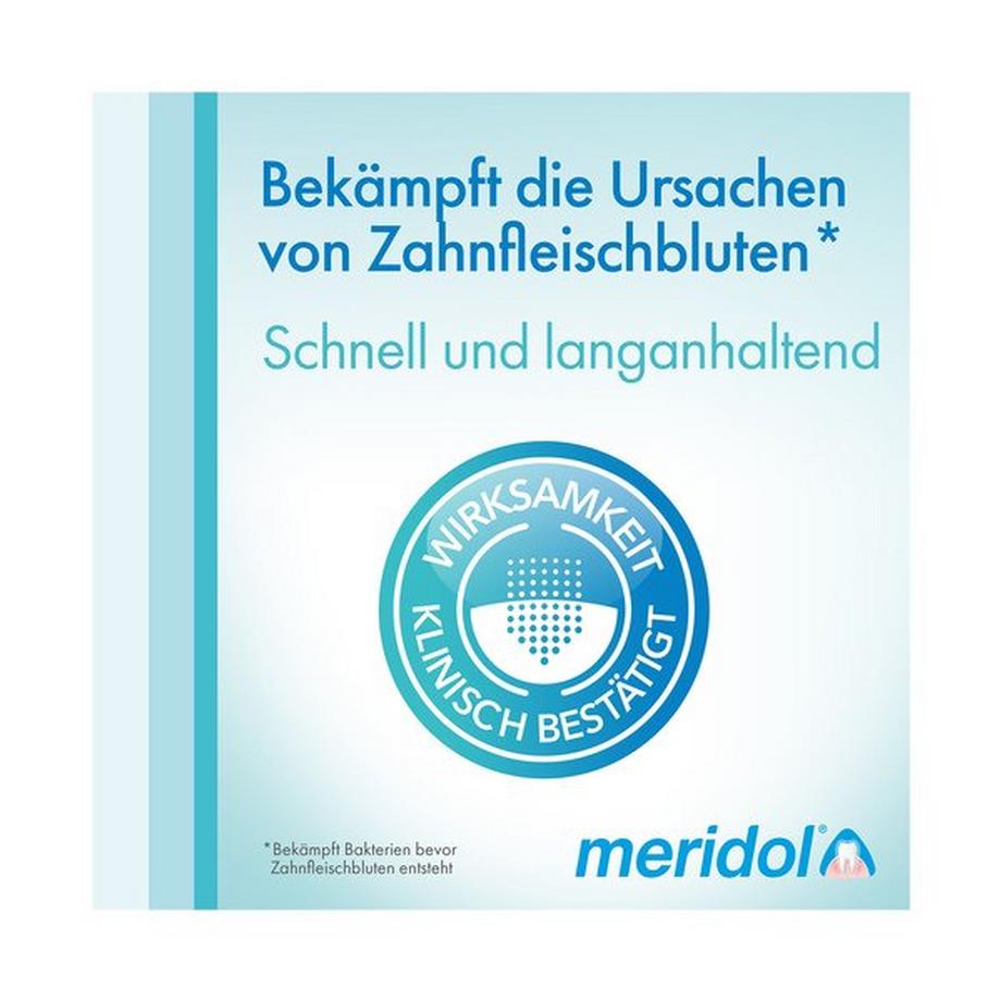 meridol Zahnfleischschutz Protection Gencives Antibactérien Bain De Bouche, Contre Le Saignement Des Gencives, Duo 