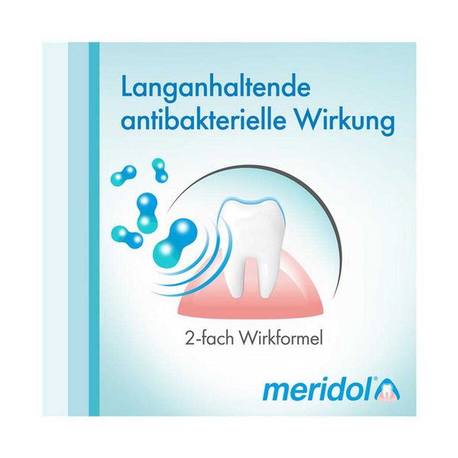 meridol Zahnfleischschutz Protection Gencives Antibactérien Bain De Bouche, Contre Le Saignement Des Gencives, Duo 