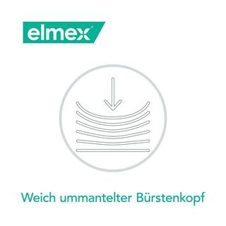 elmex Sensitive Professional Senstive Professional Extra Weich Zahnbürste, Sanfte Reinigung Extrem Empfindlicher Zähne, Duo 