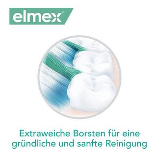 elmex SENSITIVE PROFESSIONAL Sensitive Professional Extra Weich Zahnbürste, Sanfte Reinigung Extrem Empfindlicher Zähne 