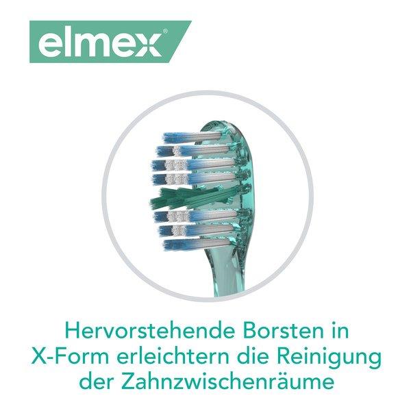 elmex SENSITIVE PROFESSIONAL Sensitive Professional Extra Weich Zahnbürste, Sanfte Reinigung Extrem Empfindlicher Zähne 