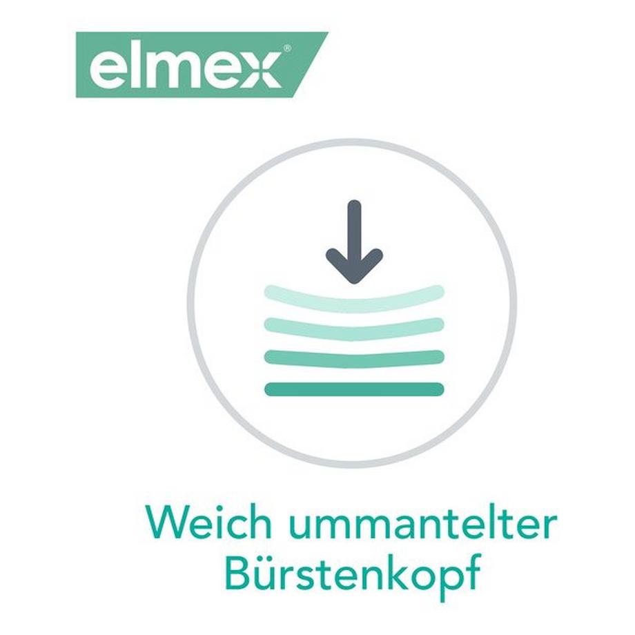 elmex SENSITIVE PROFESSIONAL Sensitive Professional Extra Weich Zahnbürste, Sanfte Reinigung Extrem Empfindlicher Zähne 