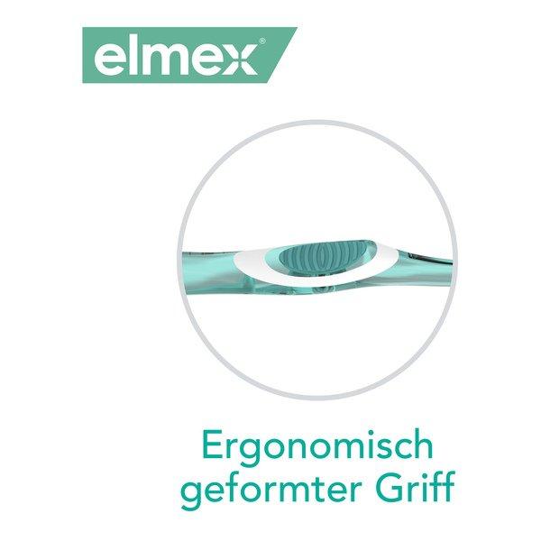 elmex SENSITIVE PROFESSIONAL Sensitive Professional Extra Weich Zahnbürste, Sanfte Reinigung Extrem Empfindlicher Zähne 