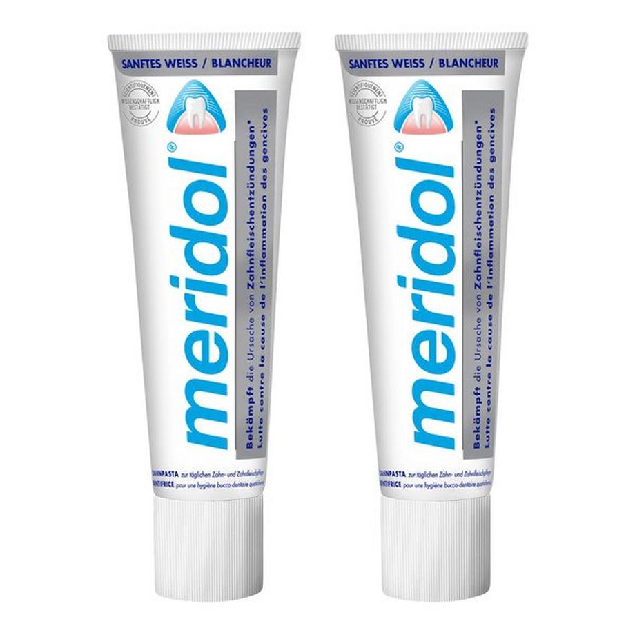Blancheur Dentifrice, Protège Les Gencives & Préserve La Blancheur Naturelle, Duo