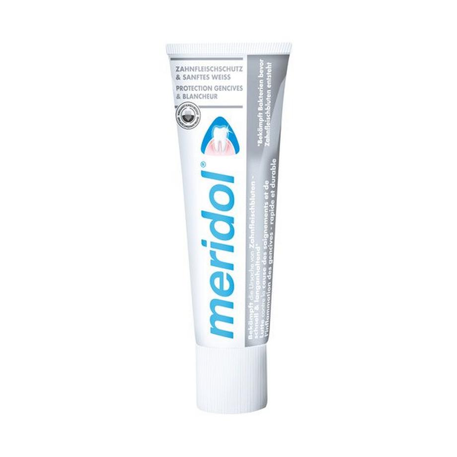 meridol  Sbiancante Delicato  Dentifricio, Protegge Le Gengive & Mantiene Il Bianco Naturale 