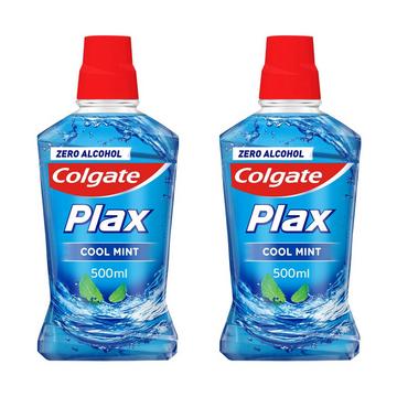 Plax Cool Mint Collutorio Senza Alcool, Freschezza Di Lunga Durata Contro L'alito Cattivo Duo
