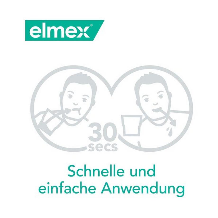 elmex SENSITIVE Sensitive Bain De Bouche, Pour Une Protection Supplémentaire Contre Les Dents Sensibles Et Les Caries, Duo 