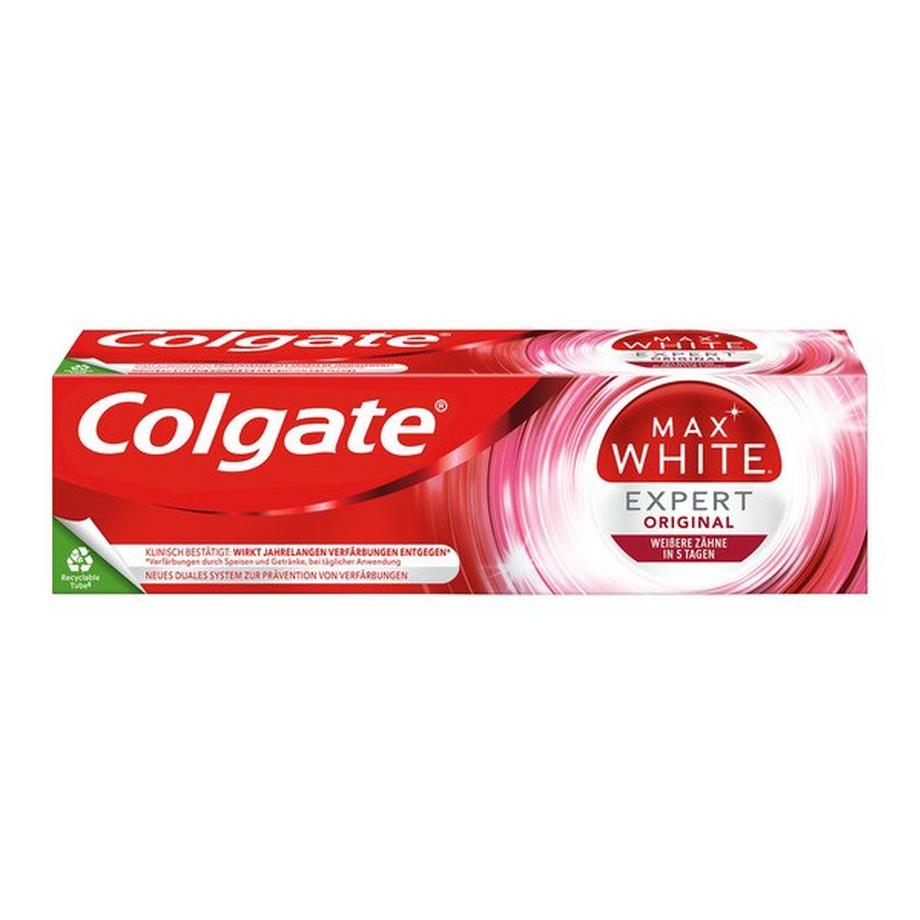 Colgate Max White Expert White Max White Expert Original Dentifrice, Blanchit Les Dents En 5 Jours Seulement 