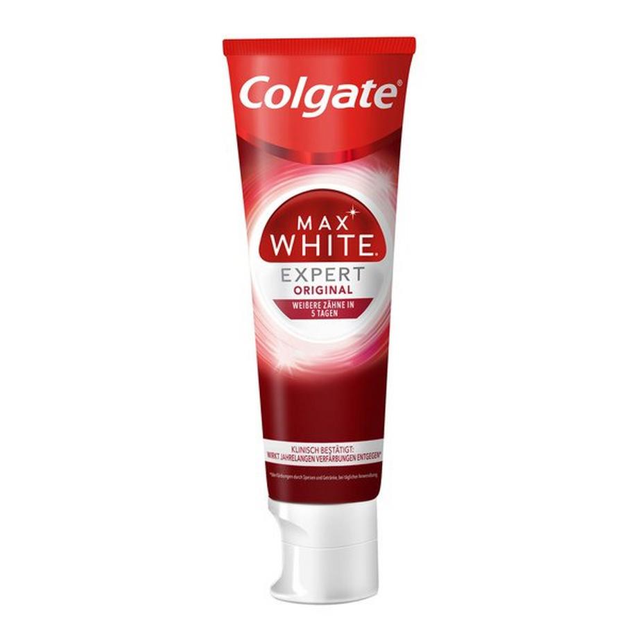Colgate Max White Expert White Max White Expert Original Dentifrice, Blanchit Les Dents En 5 Jours Seulement 