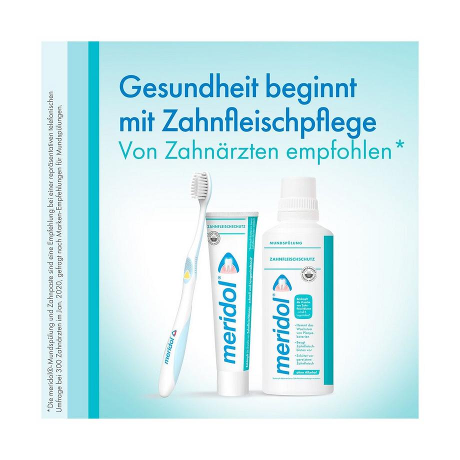 meridol  Protezione Gengive Spazzolino Morbido, Pulizia Profonda E Delicata 