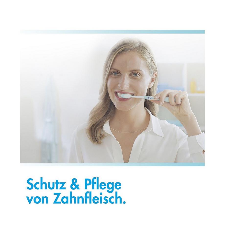 meridol  Protezione Gengive Spazzolino Medio, Pulizia Accurata Con Contemporanea Protezione Delle Gengive 