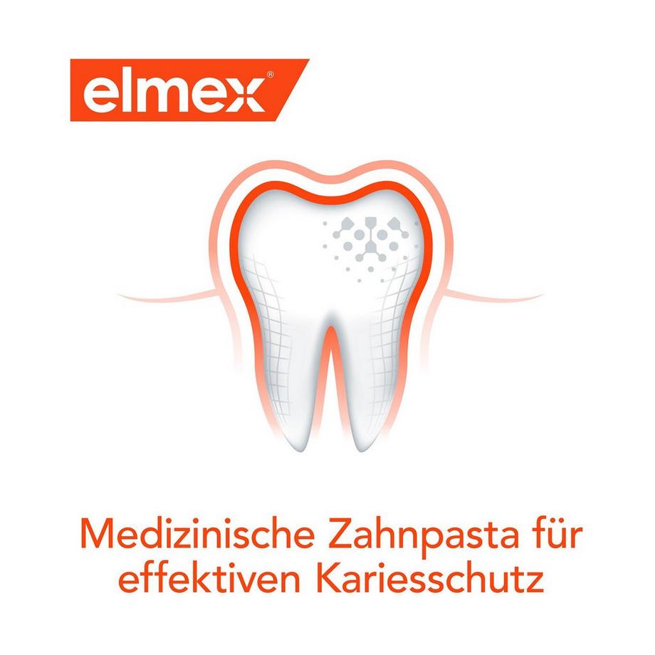 elmex KARIESSCHUTZ PROFESSIONAL Professional Protection Caries Dentifrice, Pour Une Protection Très Efficace Contre Les Caries, Duo 