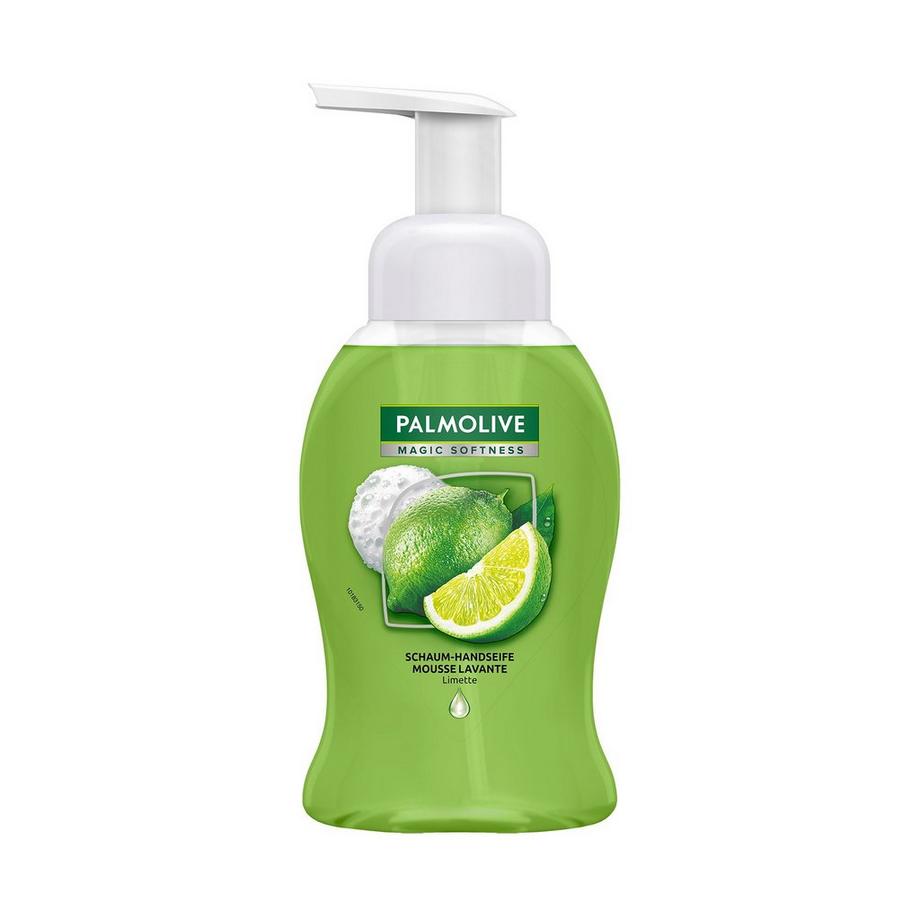 Palmolive Magic Softness Limette & Minze Magic Softness Limette & Minze Schaumseife, Mit Voluminösen Schaum Seifenspender 