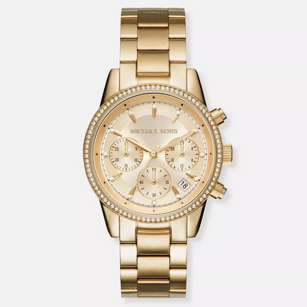 Michael Kors Bryant Chronograph Watch Gold 37mm