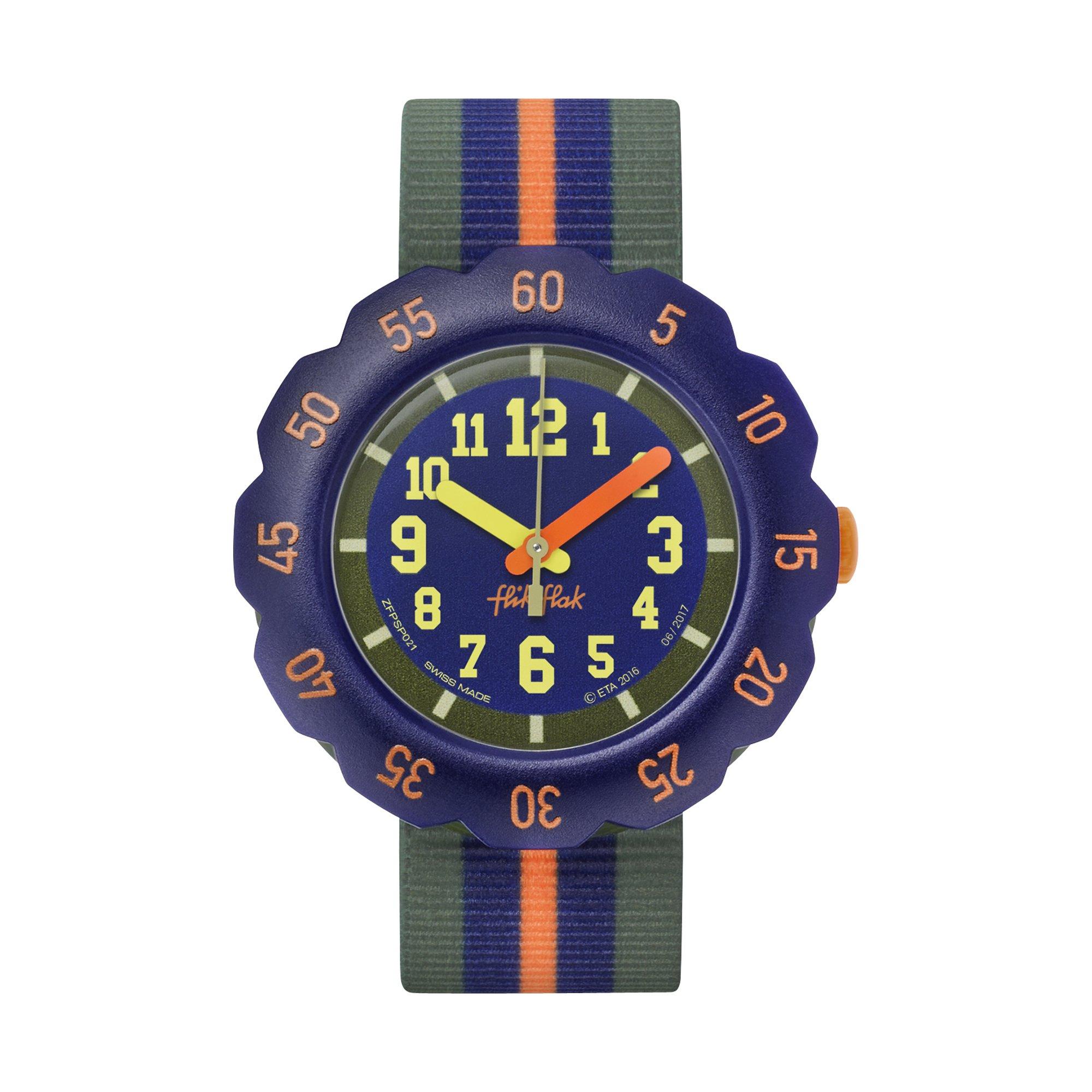 flik-flak Great Camping Orologio analogico 