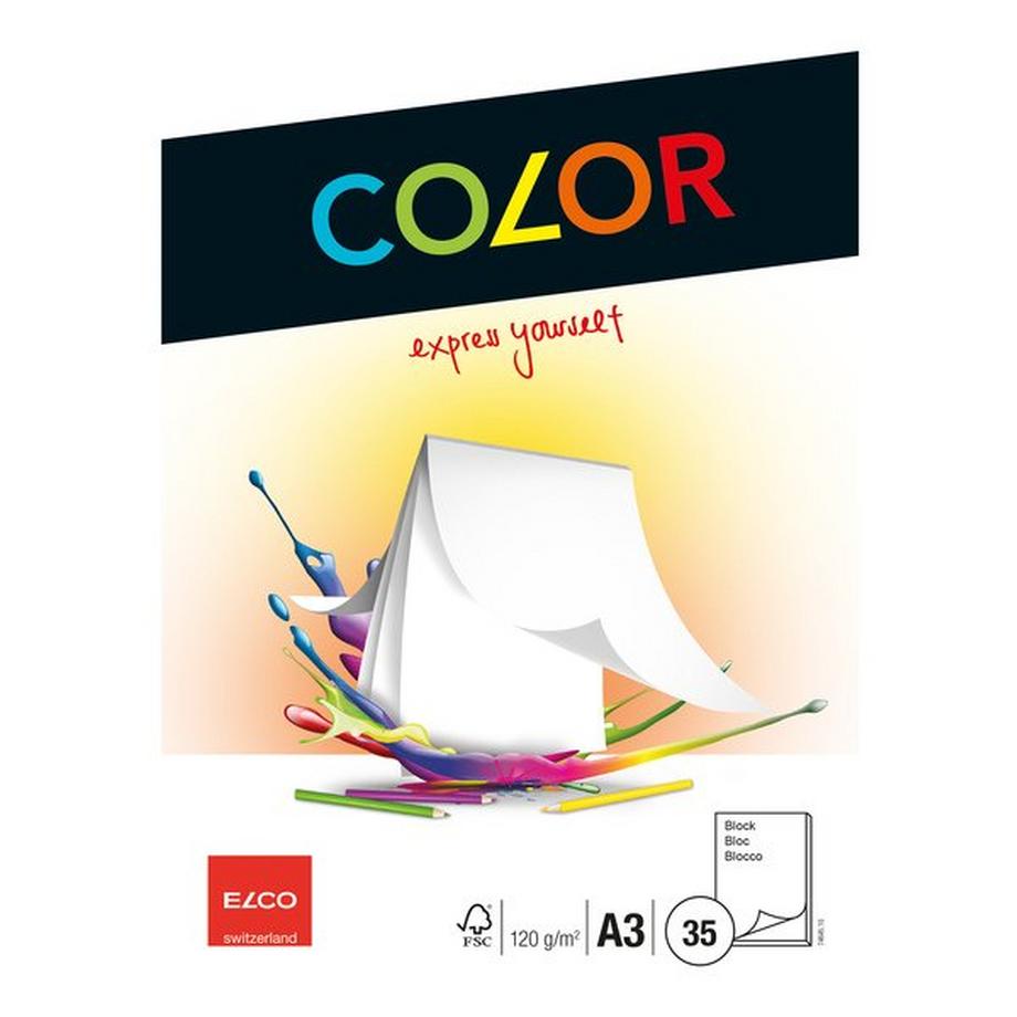elco Blocco da disegno Colore 