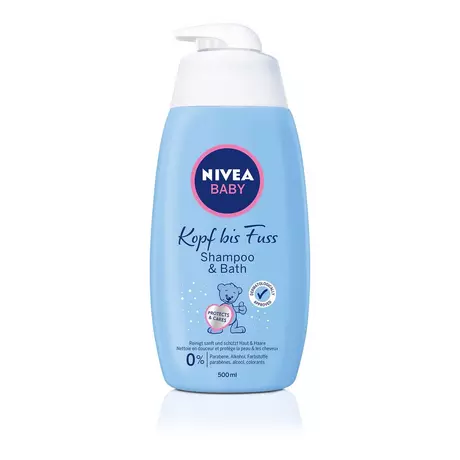NIVEA Shampoo & Bad Crème de bain Baby au tilleul 
